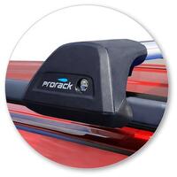 Prorack Silver 2 Bar Aero Flush Bar kit to suit Toyota Land Cruiser Prado 150 Series 5dr SUV (2009 - Current)