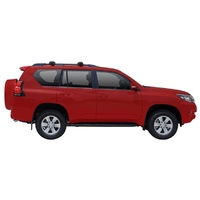 Yakima Black 2 Bar Roof Rack - Toyota Land Cruiser 150 Series Prado 5dr SUV 12/17 - On (S17Y &amp; K328)