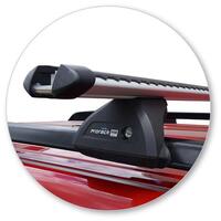 Prorack Silver 2 Bar Heavy Duty Through Bar kit to suit Toyota Land Cruiser Prado 150 Series 5dr SUV (2009 - Current)