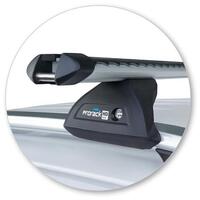 Prorack Silver 2 Bar Heavy Duty Through Bar kit to suit Mercedes-Benz X-Class 4dr Ute (2018 - 2020)