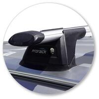 Prorack Black 2 Bar Aero Through Bar kit to suit LDV D90 5dr SUV (8/2018 - Current)