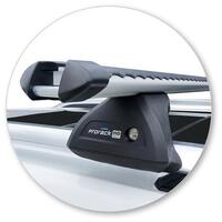 Prorack Black 2 Bar Heavy Duty Through Bar kit to suit Holden Equinox 5dr SUV (12/2017 - 2020)