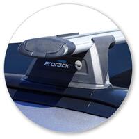 Prorack Silver 2 Bar Aero Through Bar kit to suit Mitsubishi Eclipse Cross 5dr SUV (2017 - Current)