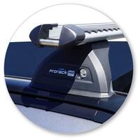 Prorack Black 2 Bar Heavy Duty Through Bar kit to suit Mitsubishi Eclipse Cross 5dr SUV (2017 - Current)