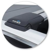 Prorack Silver 2 Bar Aero Flush Bar kit to suit MG ZS 5dr SUV (2019 - Current)