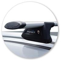 Prorack Black 2 Bar Aero Through Bar kit to suit MG ZS 5dr SUV (2019 - Current)