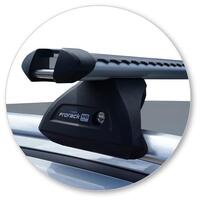 Prorack Black 2 Bar Heavy Duty Through Bar kit to suit MG ZS 5dr SUV (2019 - Current)