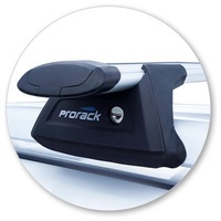 Yakima Black 2 Bar Roof Rack - Foton Sauvana  5dr SUV 3/18 - On (S16Y &amp; K328)