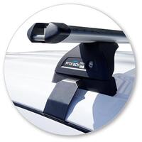 Prorack Silver 2 Bar Heavy Duty Through Bar kit to suit Mercedes-Benz X-Class 4dr Ute (4/2018 - Current)