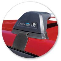 Prorack Silver 2 Bar Aero Flush Bar kit to suit Holden Equinox 5dr SUV (12/2017 - 2020)