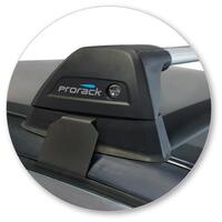 Prorack Silver 2 Bar Aero Flush Bar kit to suit Nissan Skyline V36 4dr Sedan (2006 - 2014)