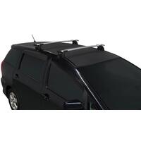 Prorack Silver 2 Bar Aero Through Bar kit to suit Toyota Wish 5dr MPV (2003 - 2/2009)
