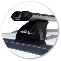 Prorack Silver 2 Bar Heavy Duty Through Bar kit to suit Hyundai Santa Fe 5dr SUV (2018 - Current)