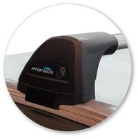 Prorack Silver 2 Bar Aero Flush Bar kit to suit Audi Q3/RS Q3 5dr SUV (2019 - Current)