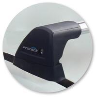 Prorack Black 2 Bar Aero Flush Bar kit to suit Mitsubishi Triton Double Cab 4dr Ute (2015 - 1/2024)