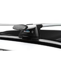 Prorack Silver 2 Bar Aero Through Bar kit to suit Porsche Cayenne 5dr SUV (2019 - Current)