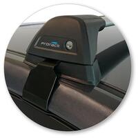 Prorack Silver 2 Bar Aero Flush Bar kit to suit Hyundai Ioniq 5dr Hatch (2/2019 - Current)