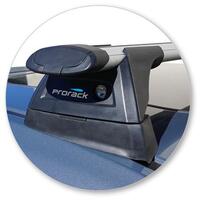 Prorack Black 2 Bar Aero Through Bar kit to suit Mazda 3 5dr Hatch (5/2019 - Current)