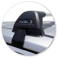 Prorack Silver 2 Bar Aero Flush Bar kit to suit Toyota Rav4 GX 5dr SUV (2019 - Current)