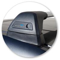 Prorack Silver 2 Bar Aero Flush Bar kit to suit Mazda 3 4dr Sedan (4/2019 - Current)