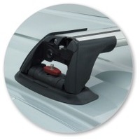 Prorack Silver 2 Bar Aero Through Bar kit to suit Renault Kangoo 5dr Van (2008 - 2021)