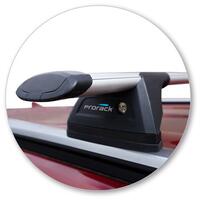 Prorack Black 2 Bar Aero Through Bar kit to suit Kia Seltos 5dr SUV (10/2019 - Current)