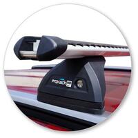 Prorack Black 2 Bar Heavy Duty Through Bar kit to suit Kia Seltos 5dr SUV (10/2019 - Current)