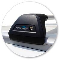 Prorack Black 2 Bar Aero Flush Bar kit to suit Kia Sportage Steel Roof 5dr SUV (8/2018 - 9/2021)