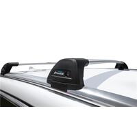 Prorack Silver 2 Bar Aero Flush Bar kit to suit MG HS 5dr SUV (12/2019 - Current)