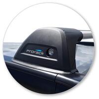 Prorack Black 2 Bar Aero Flush Bar kit to suit Mitsubishi ASX 5dr SUV (12/2010 - Current)