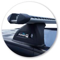 Prorack Black 2 Bar Heavy Duty Through Bar kit to suit Mitsubishi ASX 5dr SUV (12/2010 - Current)