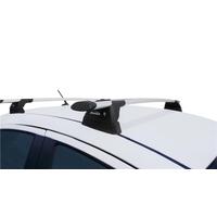 Prorack Black 2 Bar Aero Through Bar kit to suit Mazda 2 5dr Hatch (2014 - Current)