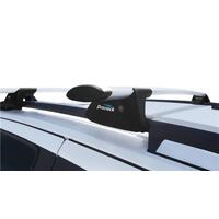 Prorack Black 2 Bar Aero Through Bar kit to suit HSV Colorado SportsCat 4dr Ute (2018 - Current)