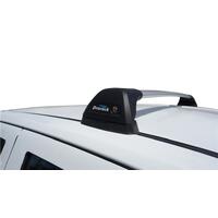 Prorack Silver 2 Bar Aero Flush Bar kit to suit Isuzu D-Max LS-U/LS-M Double Cab 4dr Ute (10/2020 - Current)
