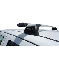 Prorack Silver 2 Bar Aero Through Bar kit to suit Isuzu D-Max LS-U/LS-M Double Cab 4dr Ute (10/2020 - Current)