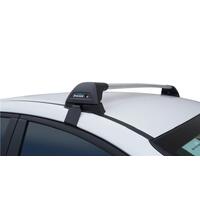 Prorack Silver 2 Bar Aero Flush Bar kit to suit Hyundai i30 4dr Sedan (10/2020 - Current)