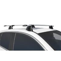 Prorack Silver 2 Bar Aero Through Bar kit to suit Mercedes-Benz EQC 5dr SUV (2020 - Current)