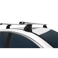 Prorack Silver 2 Bar Heavy Duty Through Bar kit to suit Mercedes-Benz EQC 5dr SUV (2020 - Current)