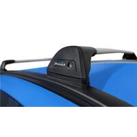 Prorack Silver 2 Bar Aero Flush Bar kit to suit Hyundai Kona Electric 5dr SUV (3/2021 - 6/2023)