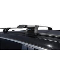 Prorack Black 2 Bar Aero Through Bar kit to suit Hyundai Tucson 5dr SUV (7/2021 - Current)
