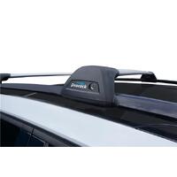Prorack Silver 2 Bar Aero Flush Bar kit to suit Skoda Kamiq 5dr SUV (2020 - Current)