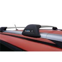 Prorack Silver 2 Bar Aero Flush Bar kit to suit SsangYong Korando 5dr SUV (2020 - Current)
