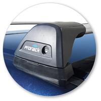 Prorack Silver 2 Bar Aero Flush Bar kit to suit Mazda CX-5 5dr SUV (2017 - Current)