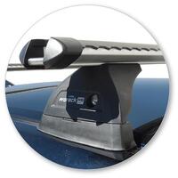 Prorack Silver 2 Bar Heavy Duty Through Bar kit to suit Mazda CX-5 5dr SUV (2017 - Current)