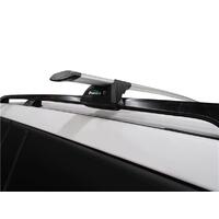 Prorack Silver 2 Bar Aero Through Bar kit to suit Toyota Land Cruiser 300 Series 5dr SUV (12/2021 - Current)