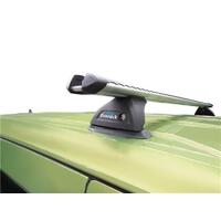 Prorack Silver 2 Bar Heavy Duty Through Bar kit to suit Volkswagen Caddy LWB 4dr Van (6/2021 - Current)