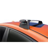 Prorack Silver 2 Bar Aero Through Bar kit to suit Subaru WRX 4dr Sedan (6/2022 - Current)