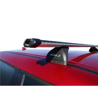 Prorack Silver 2 Bar Heavy Duty Through Bar kit to suit Mitsubishi Outlander 5dr SUV (10/2021 - Current)