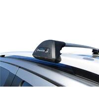 Prorack Silver 2 Bar Aero Flush Bar kit to suit Ford Ranger Wildtrak 4dr Ute (7/2022 - Current)