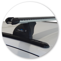 Prorack Silver 2 Bar Heavy Duty Through Bar kit to suit Nissan Navara NP300 (D23) Dual Cab 4dr Ute (2015 - Current)